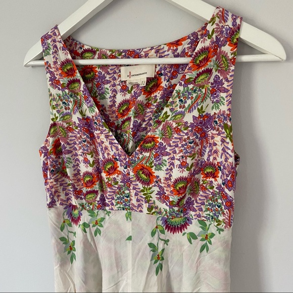 Anthropologie Analise Floral Midi Dress - Picture 7 of 9